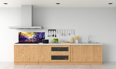 Dekorační panel sklo Jednorožec