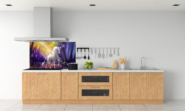 Dekorační panel sklo Jednorožec