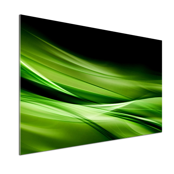 Panel do kuchyně Zelené vlny pozadí