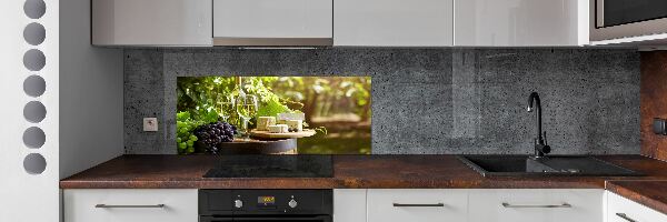 Panel do kuchyně Víno a občerstvení