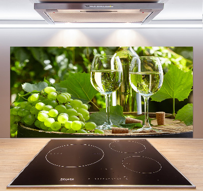 Panel do kuchyně Bílé víno a ovoce