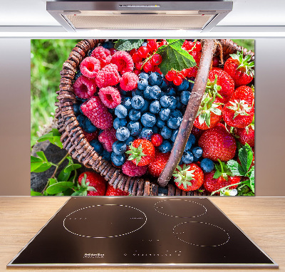 Panel lacobel Koš lesního ovoce