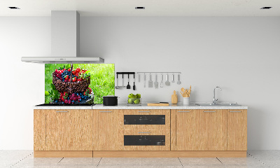 Panel lacobel Koš lesního ovoce