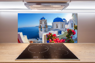 Panel do kuchyně Santorini Řecko
