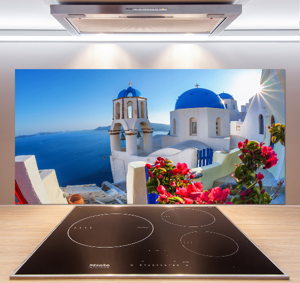 Panel do kuchyně Santorini Řecko