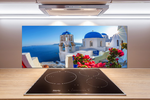Panel do kuchyně Santorini Řecko