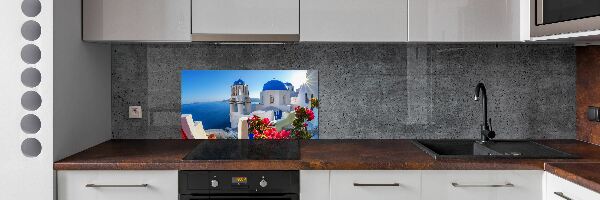 Panel do kuchyně Santorini Řecko