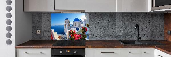 Panel do kuchyně Santorini Řecko