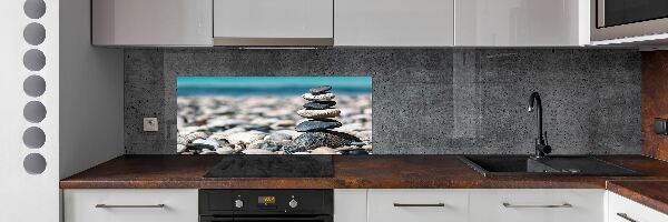 Dekorační panel sklo Kupa kamení