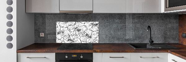 Panel do kuchyně Havajské květiny
