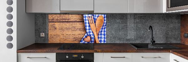 Panel do kuchyně Dřevěné příbory
