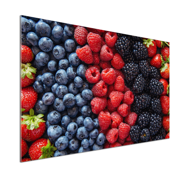 Dekorační panel sklo Lesní ovoce