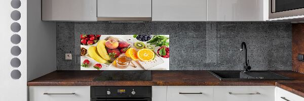 Dekorační panel sklo Ovoce a med