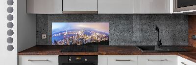 Panel do kuchyně Hongkong panorama