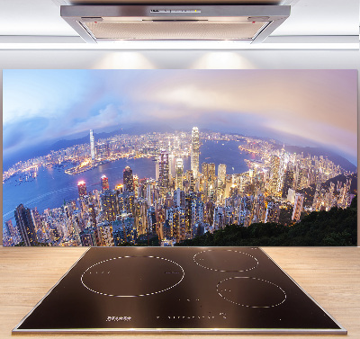 Panel do kuchyně Hongkong panorama