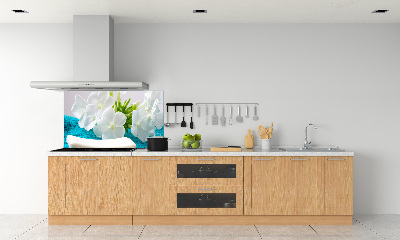 Panel do kuchyně Bílé květiny spa
