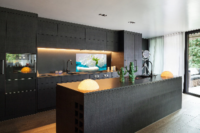 Panel do kuchyně Bílé květiny spa