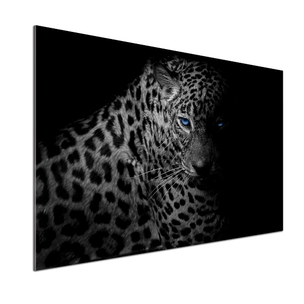 Skleněný panel do kuchyně Leopard