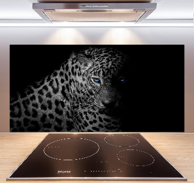 Skleněný panel do kuchyně Leopard