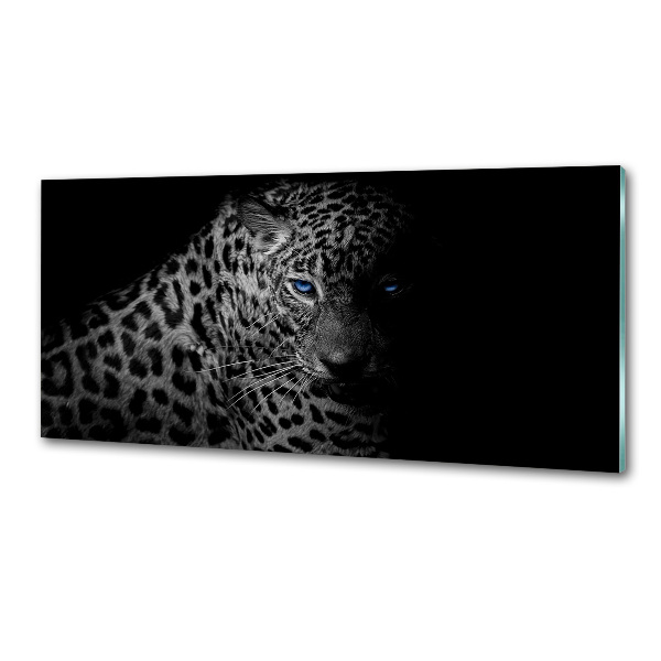Skleněný panel do kuchyně Leopard