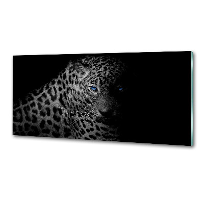 Skleněný panel do kuchyně Leopard