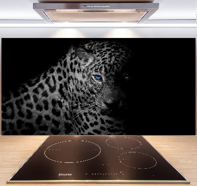 Skleněný panel do kuchyně Leopard