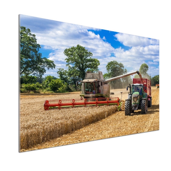 Panel do kuchyně Kombajn a traktor