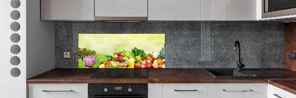 Panel do kuchyně Zelenina a ovoce
