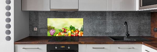 Panel do kuchyně Zelenina a ovoce