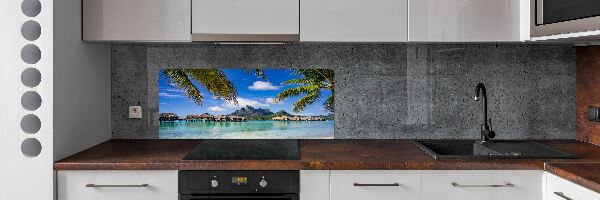 Panel do kuchyně Palmy na Bora Bora