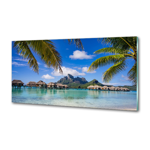 Panel do kuchyně Palmy na Bora Bora