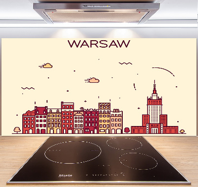 Panel do kuchyně Varšava Polsko