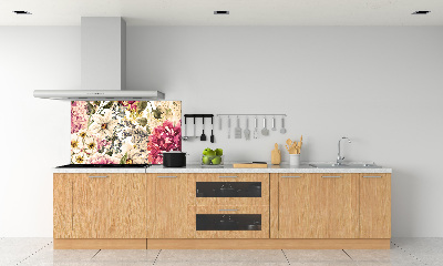 Panel do kuchyně Květinový vzor