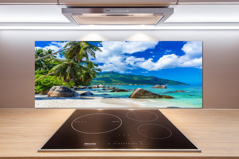 Panel do kuchyně Seychely pláž