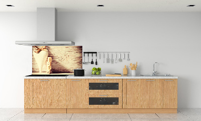 Skleněný panel do kuchyně Láska
