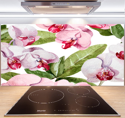 Panel do kuchyně Růžové orchideje