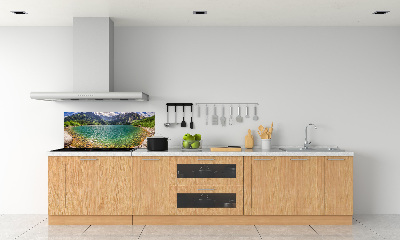 Panel do kuchyně Jezero v horách
