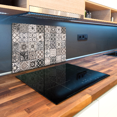 Kuchyňská deska velká skleněná Keramické kachličky
