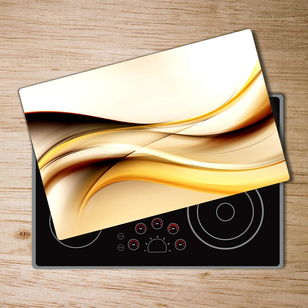 Kuchyňská deska skleněná Abstraktní vlny