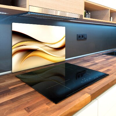 Kuchyňská deska skleněná Abstraktní vlny
