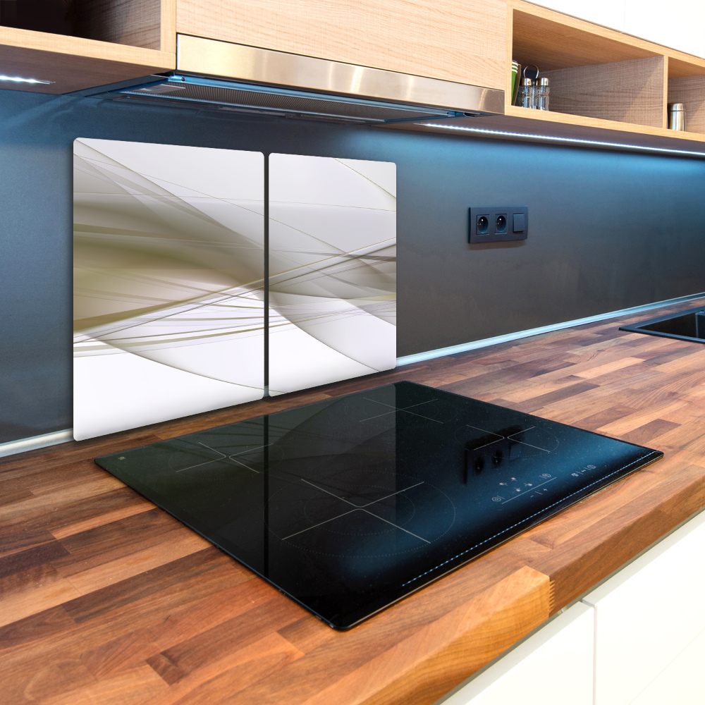 Kuchyňská deska skleněná Abstrakce