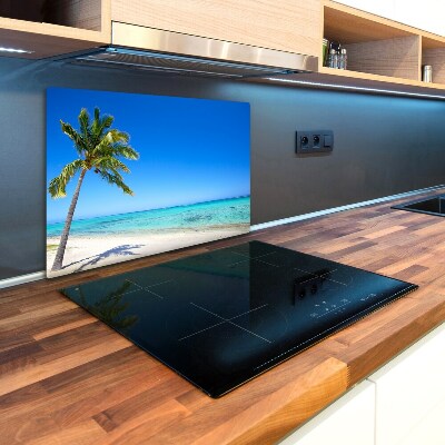 Kuchyňská deska skleněná Tropická pláž