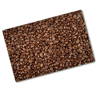 Deska na krájení chleba skleněná Zrnka kávy