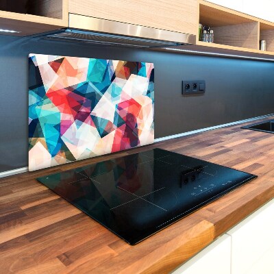 Kuchyňská deska skleněná Abstrakce mozaika