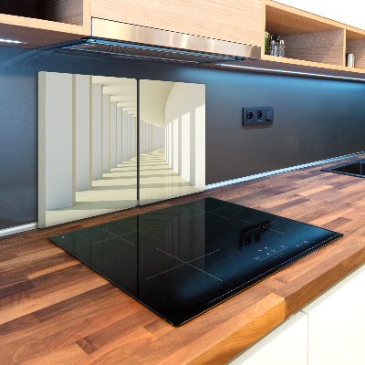 Kuchyňská deska skleněná Chodba architektura