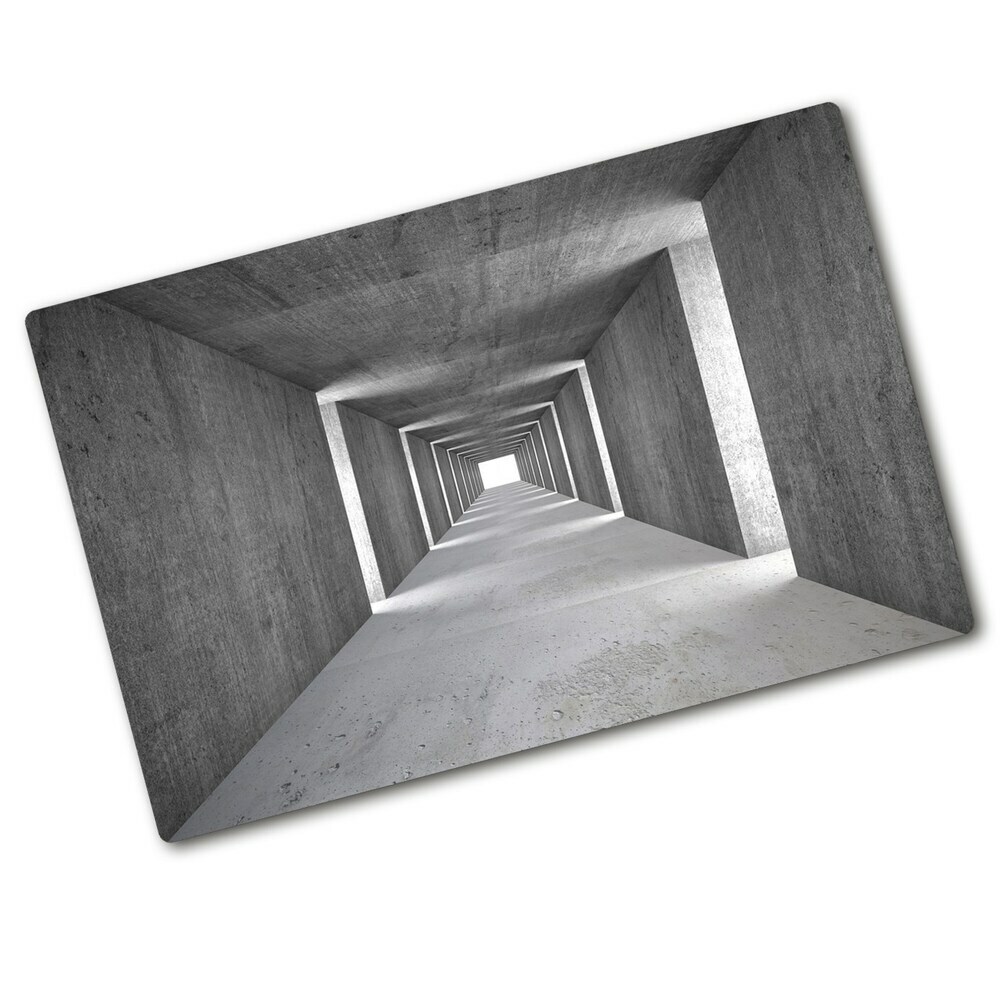 Deska na krájení skleněná Betonový tunel