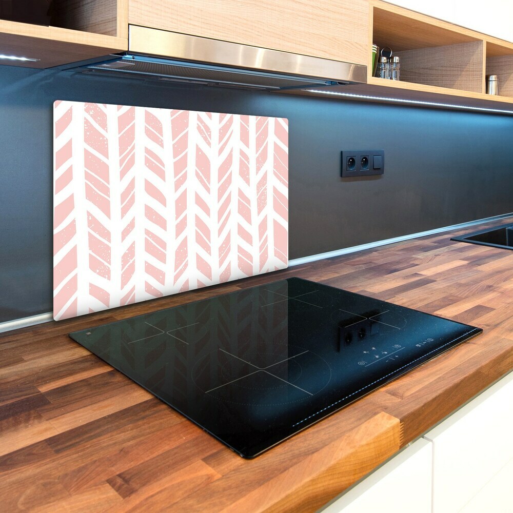 Kuchyňská deska velká skleněná Jedlička vzor