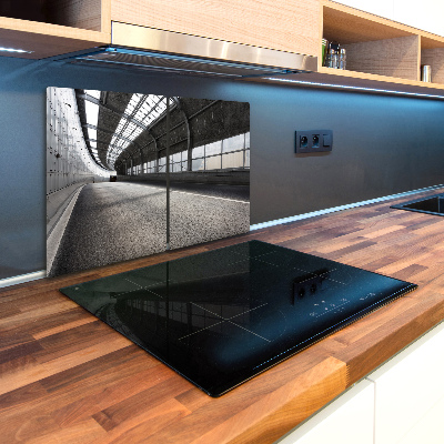 Kuchyňská deska skleněná Cesta tunel architektura
