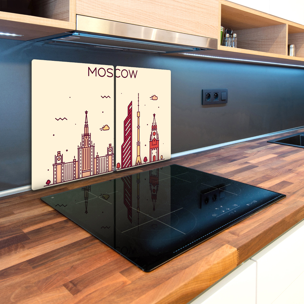 Kuchyňská deska skleněná Moskva stavby