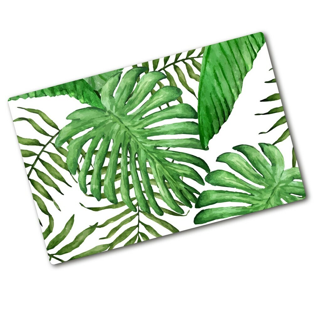 Deska na krájení tvrzená Tropické listí